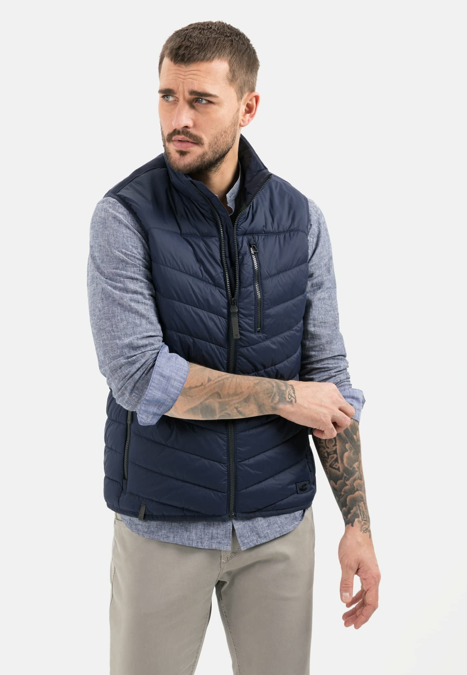 camel active kamizelka męska Mężczyźni 460200/9E52 (1 w zestawie)