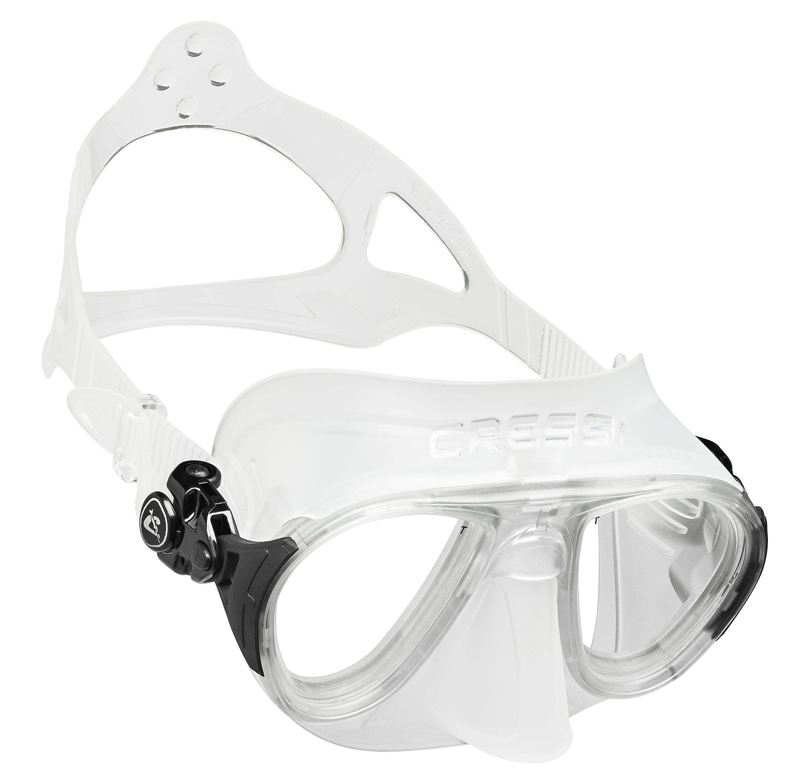 Cressi Adult Scuba Diving Mask, Fog Stop, Low Volume, Wide View - Calibro: made in Italy