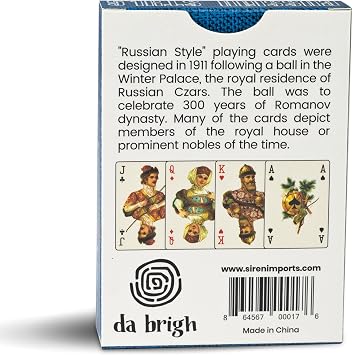 Da Brigh Russian Style Playing Cards Deck