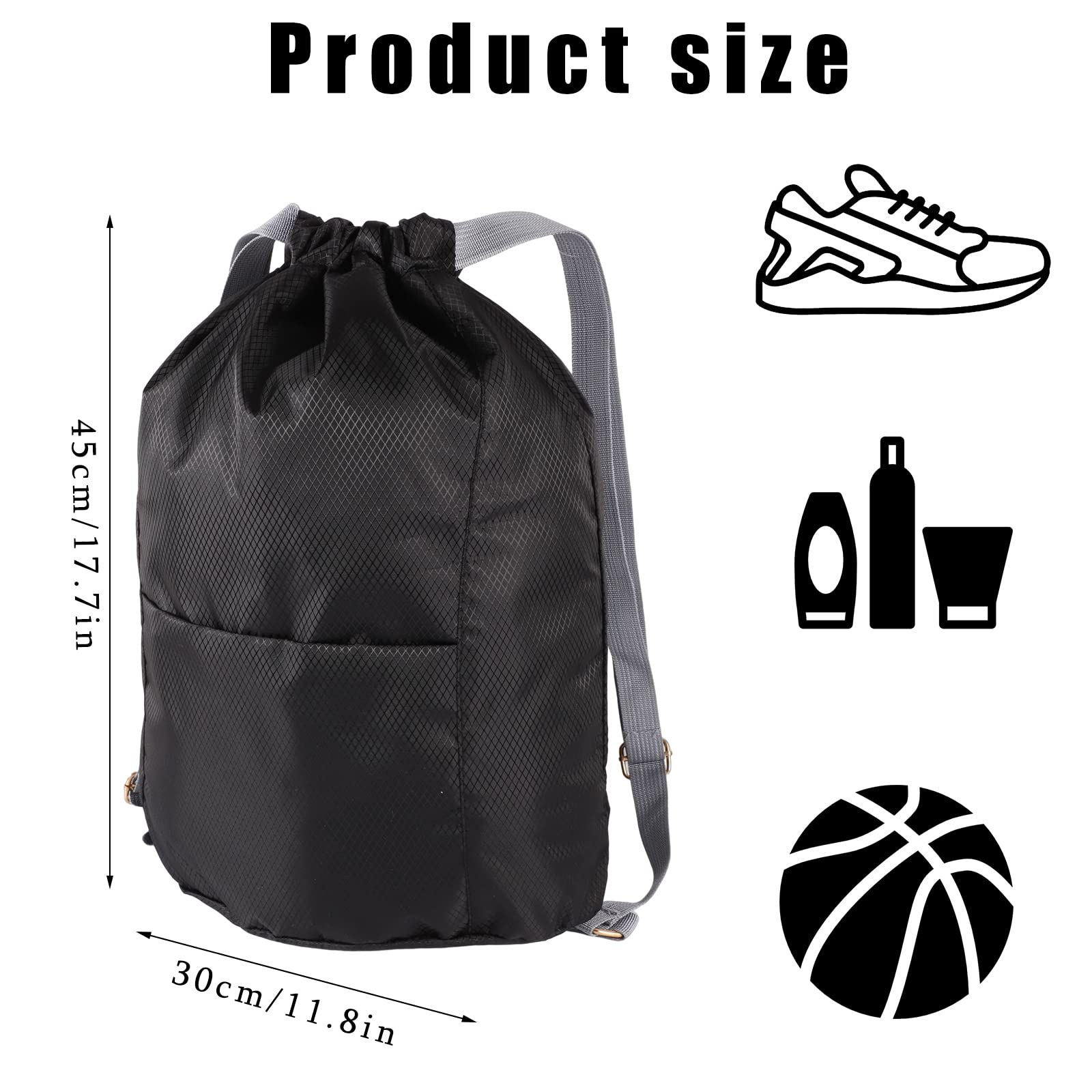 Medo Drawstring Fitness Bag - Image 3