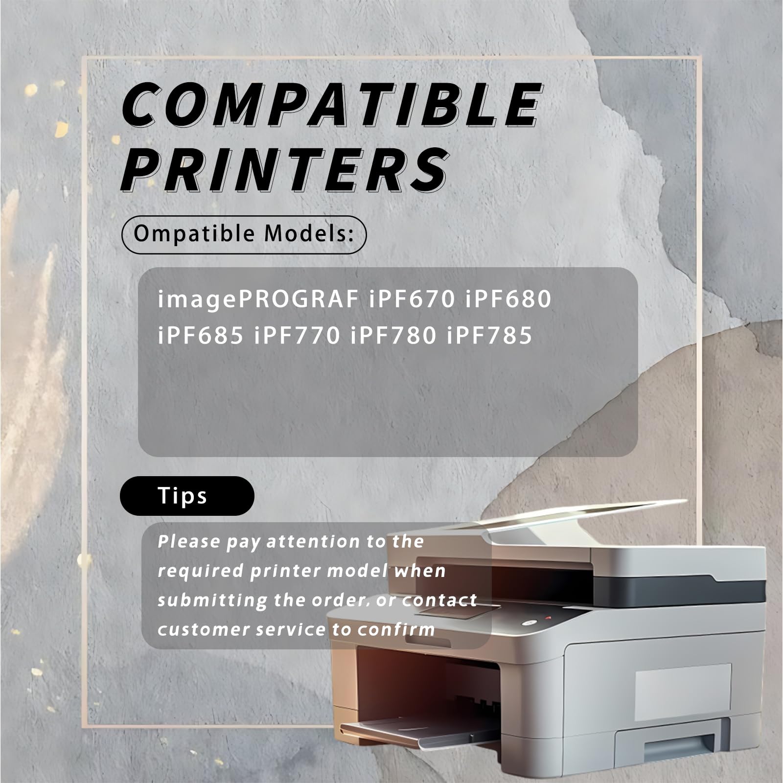 Amazon.com: AGNNQ PFI-107 Ink Cartridges Compatible for Canon