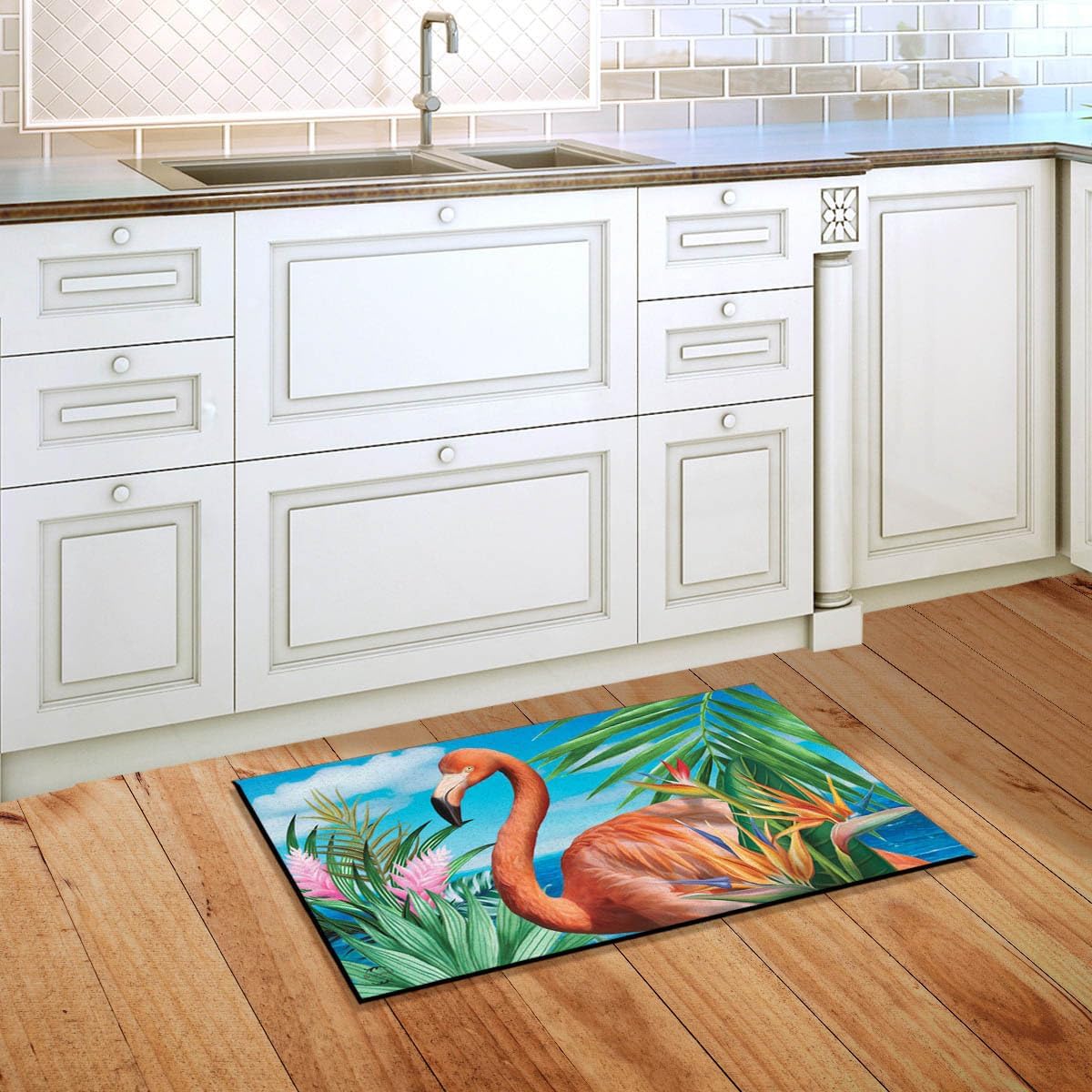 Briarwood Lane Flamingo Paradise Summer Doormat