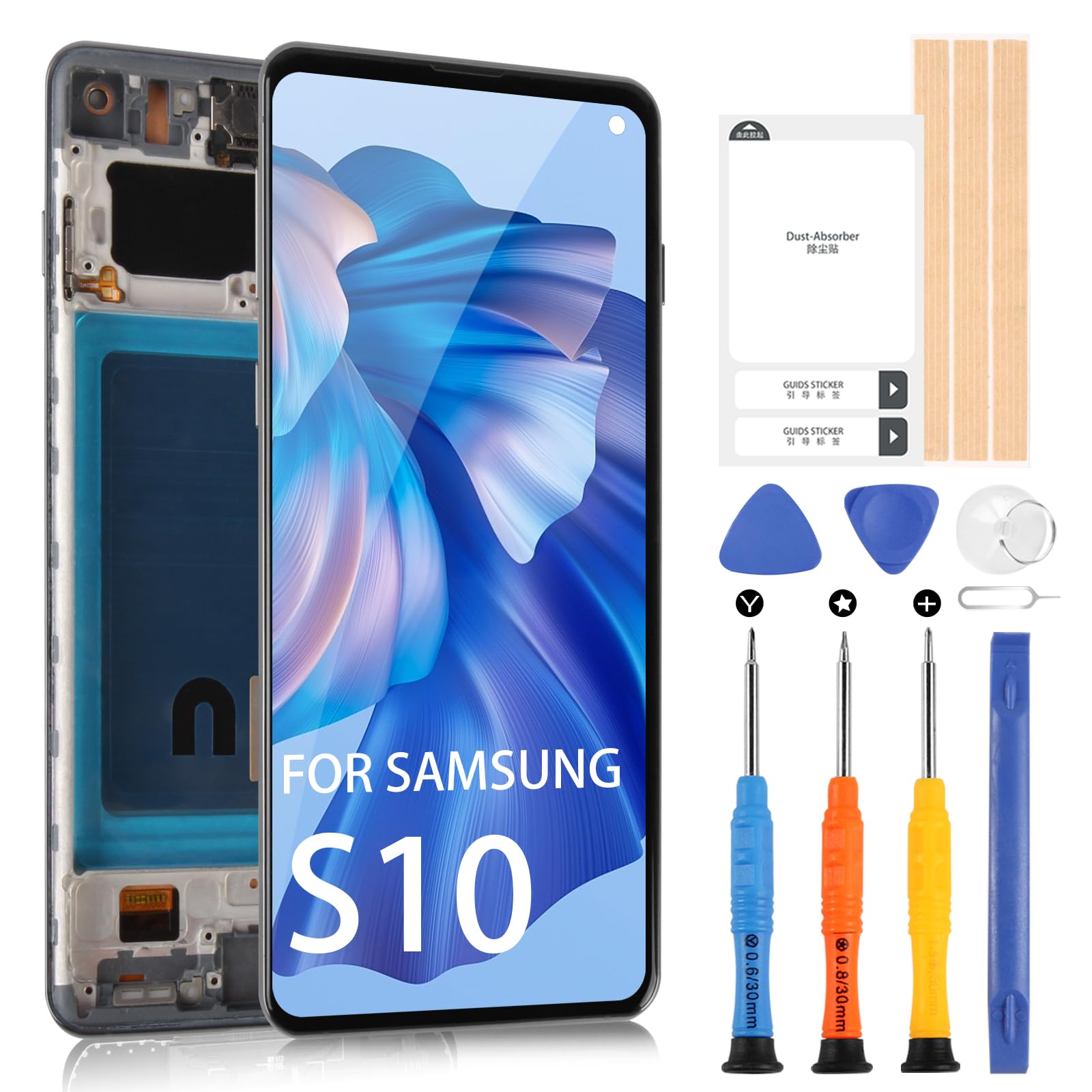 Amazon.com: INCELL LCD for Samsung Galaxy S10 Screen
