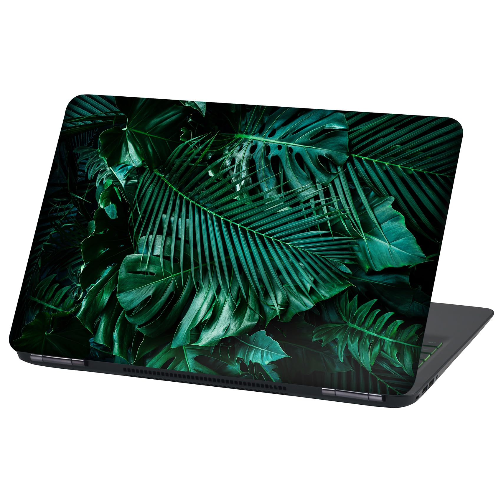Laptop Folie Cover Abstrakt Klebefolie Notebook Aufkleber Schutzhülle selbstklebend Vinyl Skin Sticker (LP103 Monstera, 15 Zoll)