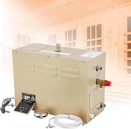 Hanchen 3KW Dampfbadgenerator für 2m³ Raum 35-55 ℃ Sauna dampfbad Dampferzeuger für Sauna Bad ...