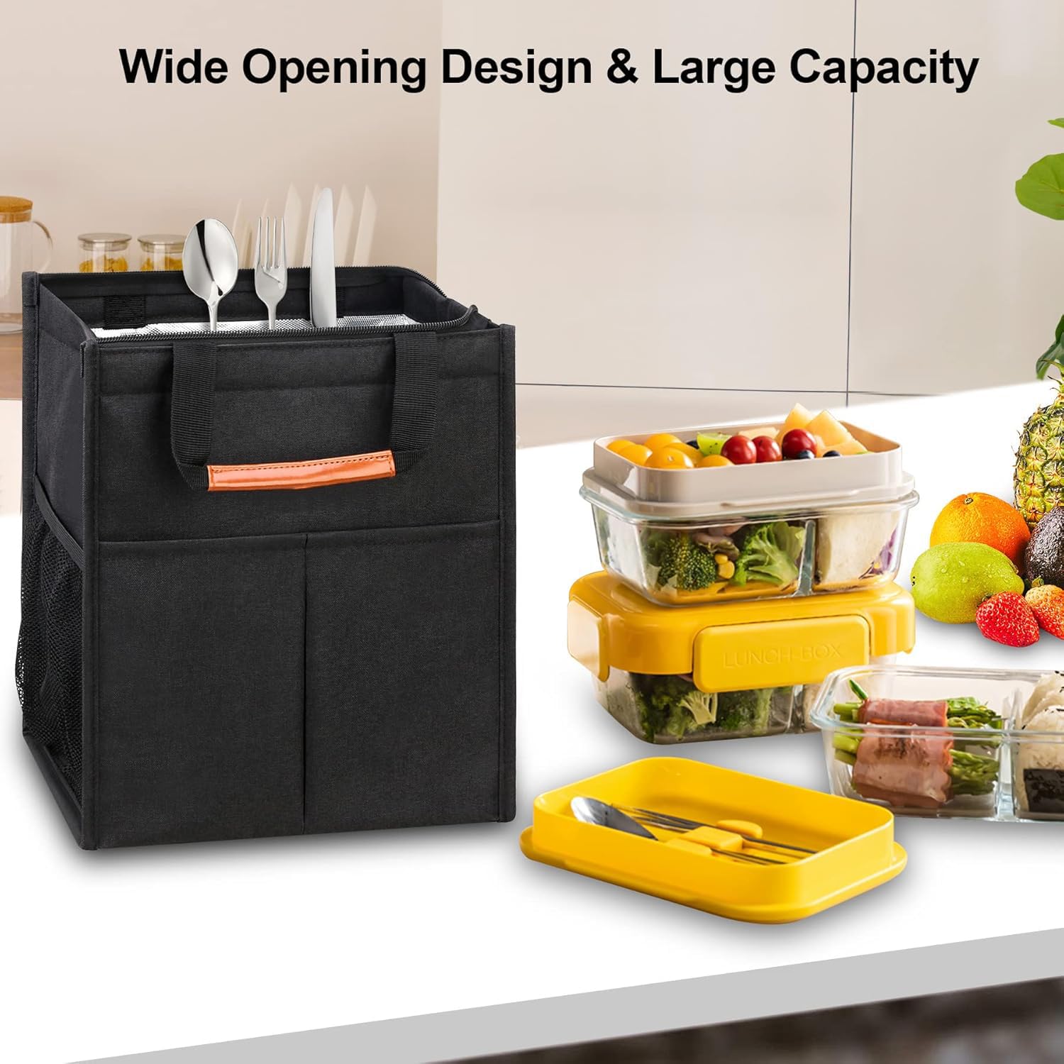 Insulated Lunch Bag - Keep Food Fresh! -8 Insulated Lunch Bag - Keep Food Fresh! -8