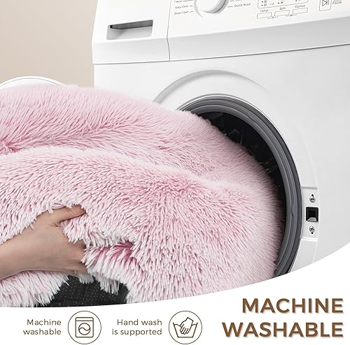 Miniatura 5 de Cama calmante para perros y gatos para gatos de interior, tamaño mediano, lavable, antideslizante, contra la ansiedad, camas tipo dona para perros