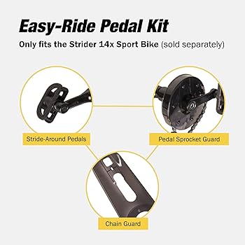 PEDI BALANCE ベース・トップ3本セット Amazon.com: Strider 14x Easy-Ride Pedal Kit - Transform 14x