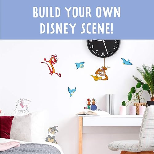 Miniatura 4 de Paladone Disney Classic - Calcomanías de pared de personajes  23 diseños  Ajustables  Producto con licencia oficial