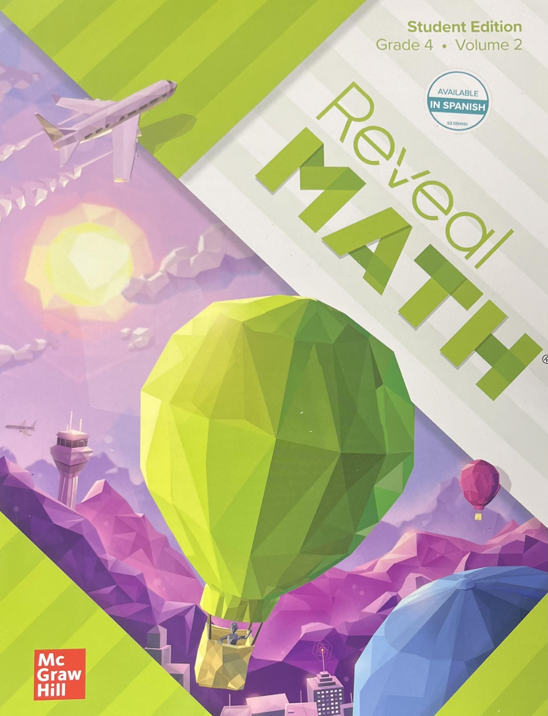 McGraw-Hill Education Reveal Math Student Edition, Grade 4, Volume 2
