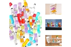 Miniature Plastic Barbie Bottles For Your Dream Dollhouse