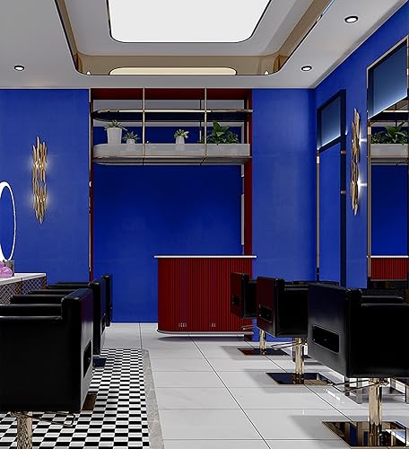 Miniatura 125 de Ismoon Papel tapiz morado para despegar y pegar, papel adhesivo morado sólido de 15.7 pulgadas, 236 pulgadas, extraíble, impermeable, para Rojo