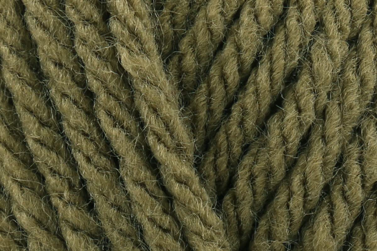 Sirdar Hayfield Bonus Chunky Crochet Yarn, 100% Acrylic Soft Knitting Wool for Sweaters, Cardigans, Jumpers, Ponchos and Capes - 100g Ball - Olive Green (634) - Single (1 Ball) — image 1