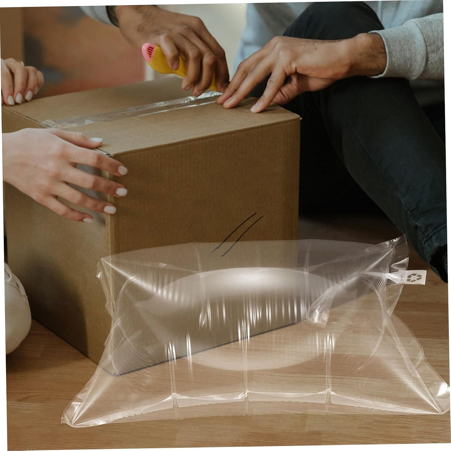 Mailer 100pcs Practical Shipping and Packaging Air Pillow Air Cushion Wrap for Shipping Pouches
