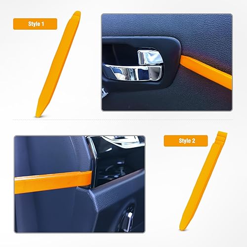 Miniatura 4 de GOOACC Kit de herramientas de eliminación de tapicería automática de nailon, kit de herramientas de eliminación sin arañazos para panel de clip de