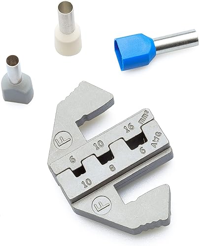 Miniatura 9 de Wirefy Herramienta de engarce para conectores termorretráctiles, engarzadora de alambre de trinquete, alicates de engarce, para terminales de A1