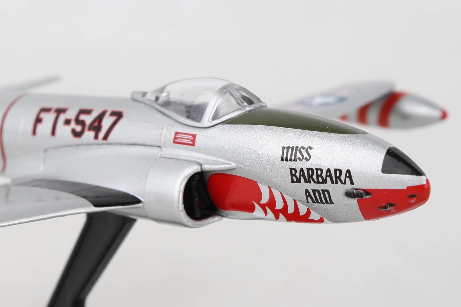 Daron Postage Stamp F-80 Shooting Star Evil Eye Fleagle/Miss Barbara Ann 1/96 Scale, Silver