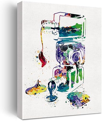 Esmalte de uñas en acuarela lienzo para arte de pared, arte de uñas, lienzo impreso, pintura, maquillaje, salón de uñas, decoración de pared, disponible en Yaxa Mexico