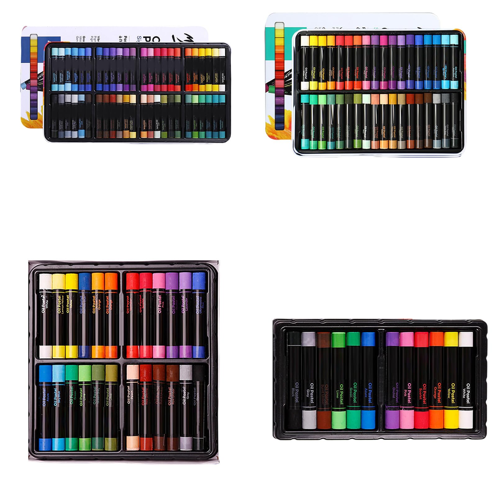 Professionelles Ölkreide-Set, 12/24/36/48, weiche Ölkreiden, Pastellkreiden, Künstler, Kunstbedarf für Kinder, Kunst, Malen, Skizzieren, Malstäbchen
