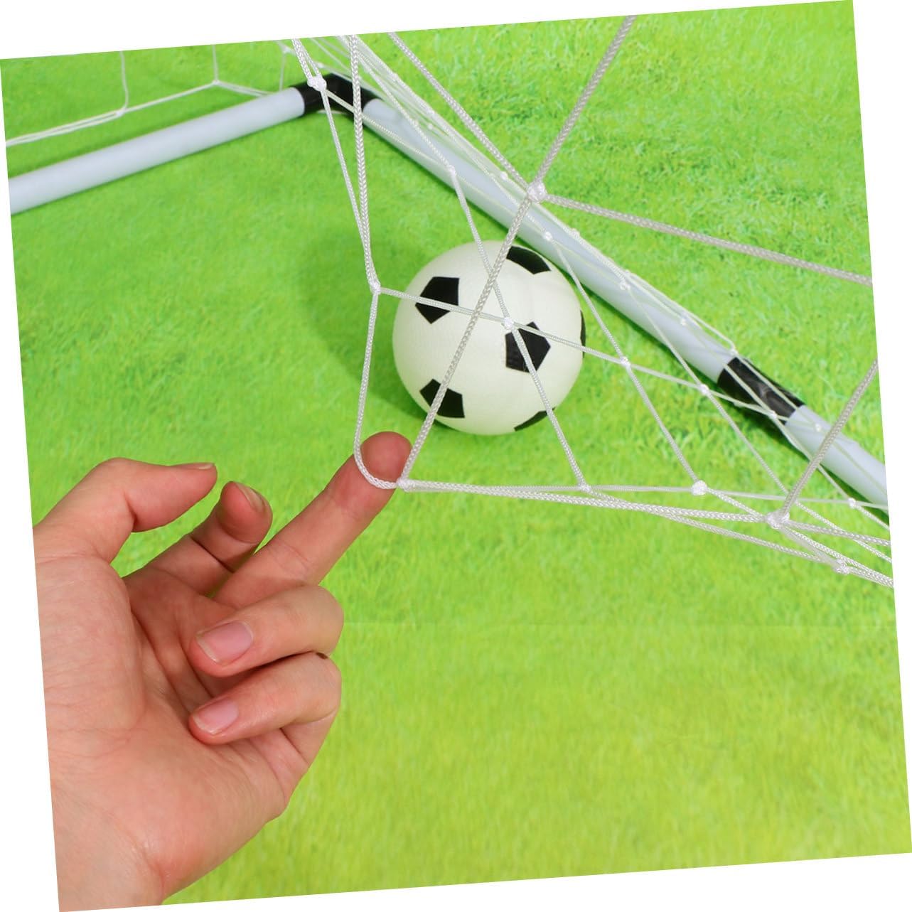 Totority 1Pc Outdoor Football Net Door Weather Resistant Soccer Mesh Gate for Backyard Garden Games Lightweight Portable Sports Accessory