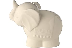 Soothing Nighttime Comfort: Precious Moments Tuk Elephant Ceramic Battery Operated Nightlight