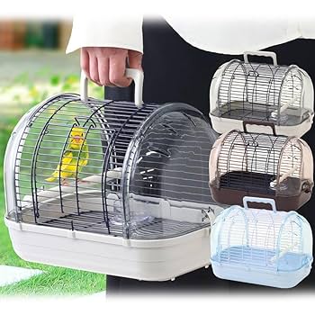 Amazon | iimono117 鳥用 キャリー インコ 移動 ケージ 鳥カゴ