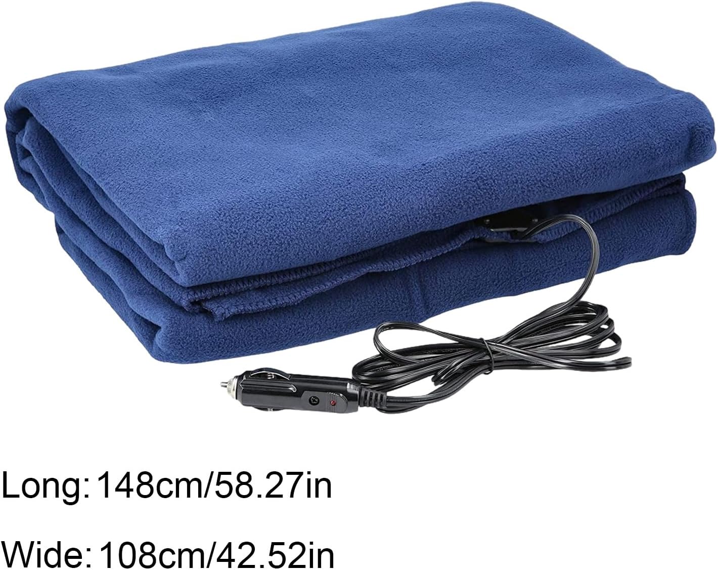 Heated Blanket for Car | 3 Levels Auto Off Beddings - 12V Car Throw Blanket Electric Heated - for Commuting Camping Road Trips Family Outings Women Adults Elderly