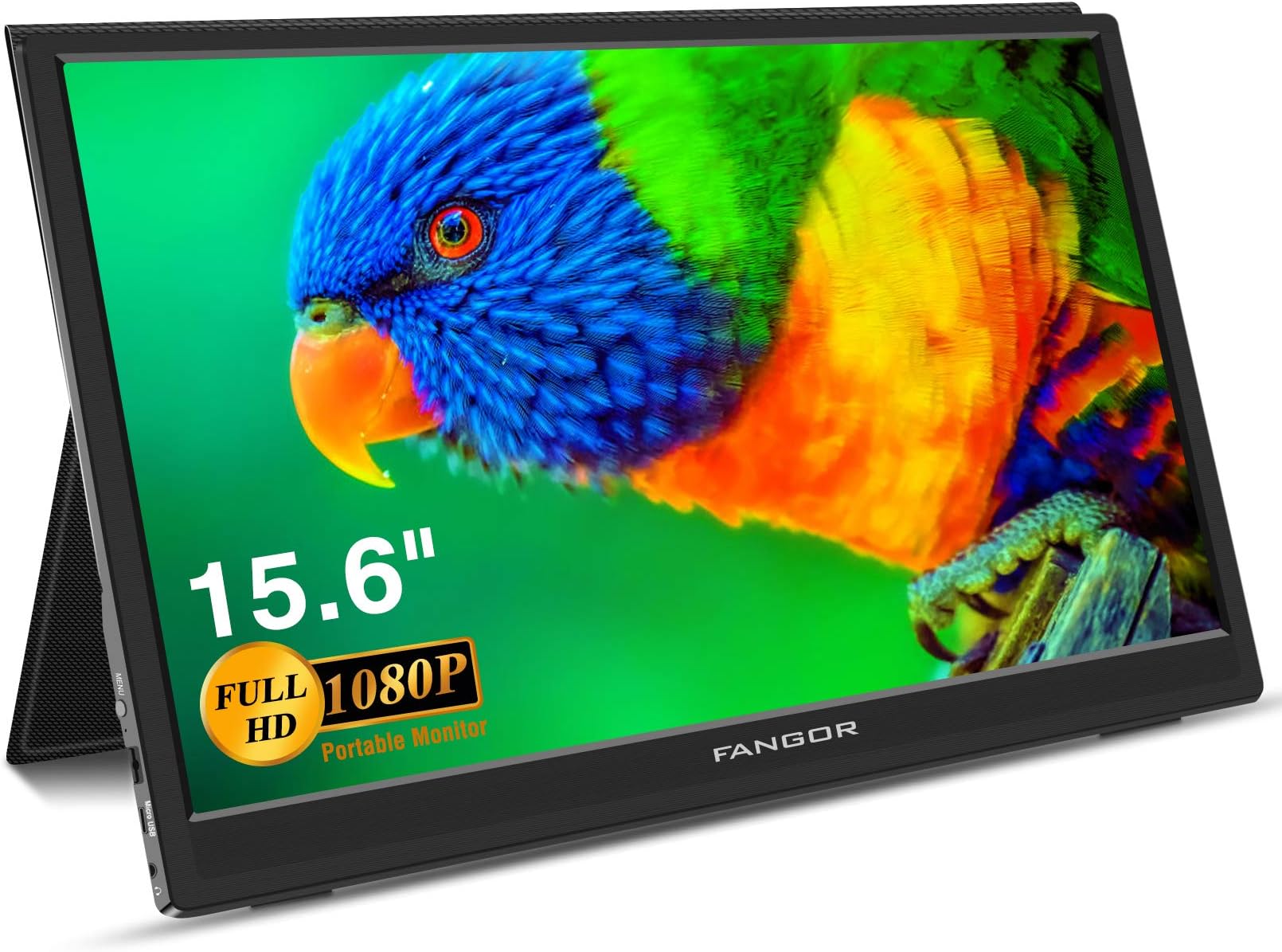 FANGOR Portable Monitor for Laptop (Black)