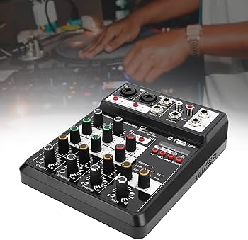 Amazon | オーディオミキサー、USBオーディオインターフェースを備えた Amazon | オーディオミキサー、USBオーディオインターフェースを備えた