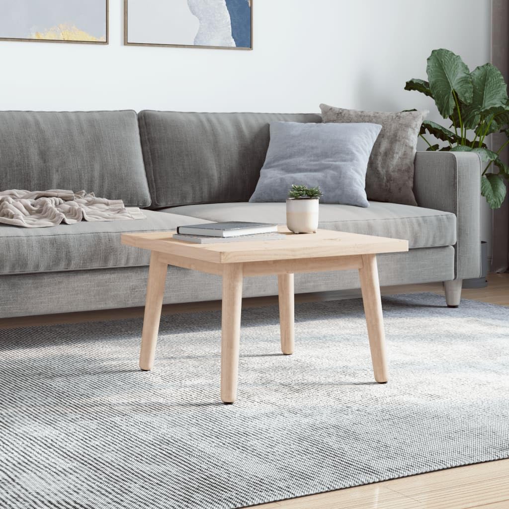 Dessus de table 50x50x2,5 cm bois de pin massif