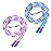 Leeboom Jump Rope, Adjustable Length Tangle-Free Segmented Soft Beaded Skipping Rope, Fitness Jump Rope for Kids, Man, and Women Weight Loss 9.2 Feet
