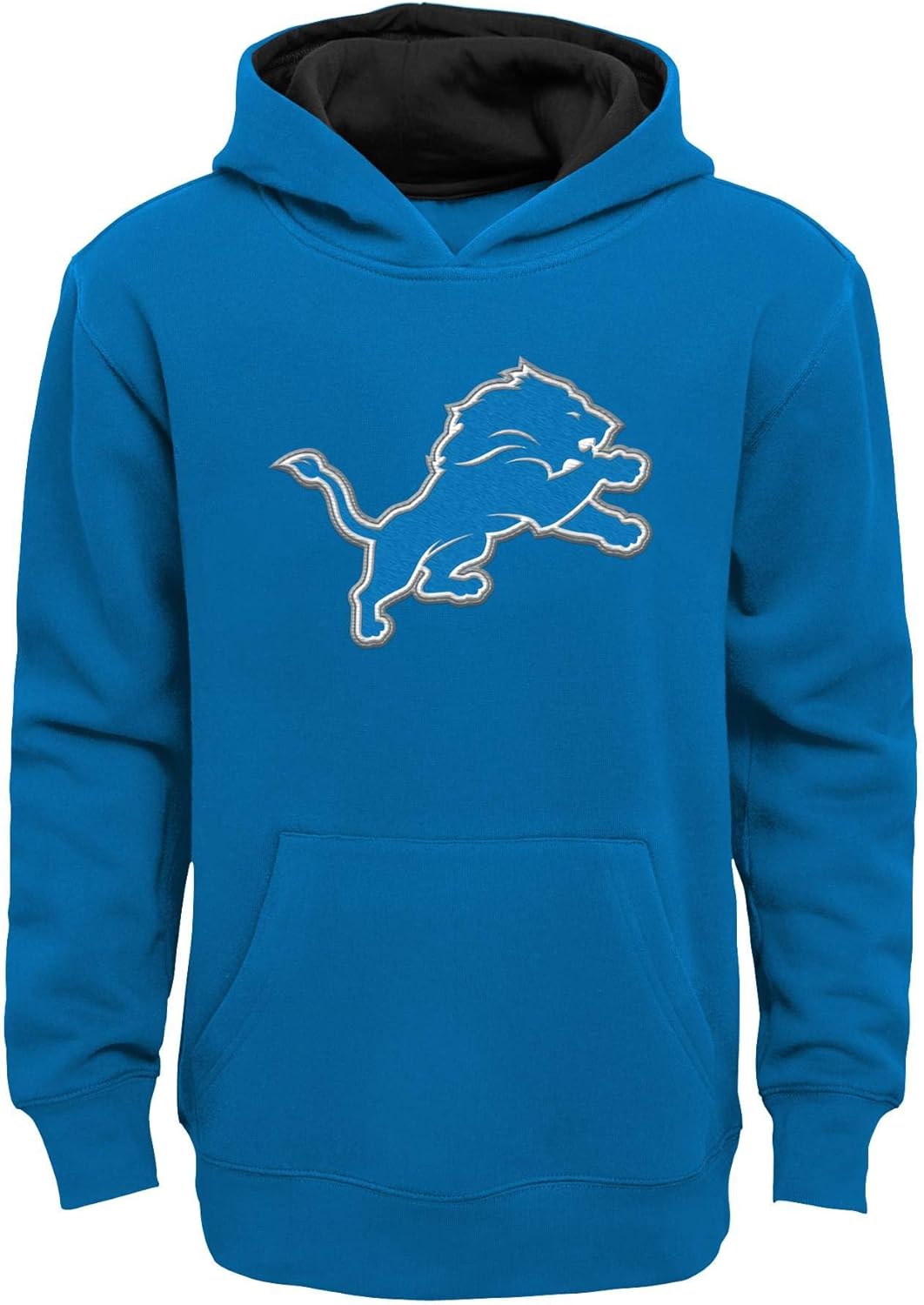 Outerstuff NFL Kids Youth 4-20 Official Primary Logo Embroidered Prime Pullover Fleece Lined Hoodie Sweatshirt