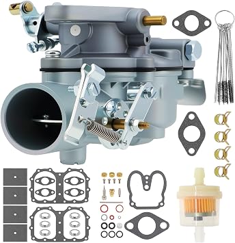 Carburetor Fits for Zenith Updraft Gas Wisconsin L63S1 VH4D 2-1/4" Farmer Bobs Parts Carb 1957-1976 Farmer Bobs Parts Carb LZ63C 12229 12098B 12098