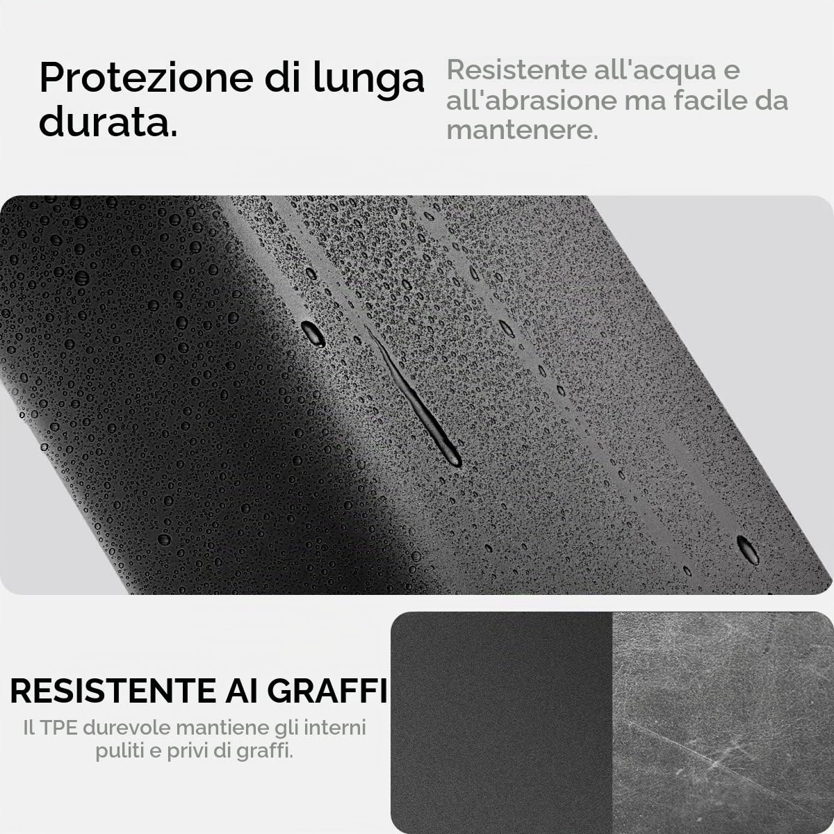 Spigen Tesla Model Y (~2024) e Model 3 (2021-2023) Copertura per Console Centrale Bracciolo Cuscino, TPE Antiscivolo Protettore del Copertura per Bracciolo per Accessori Tesla Model Y & 3 - Nero