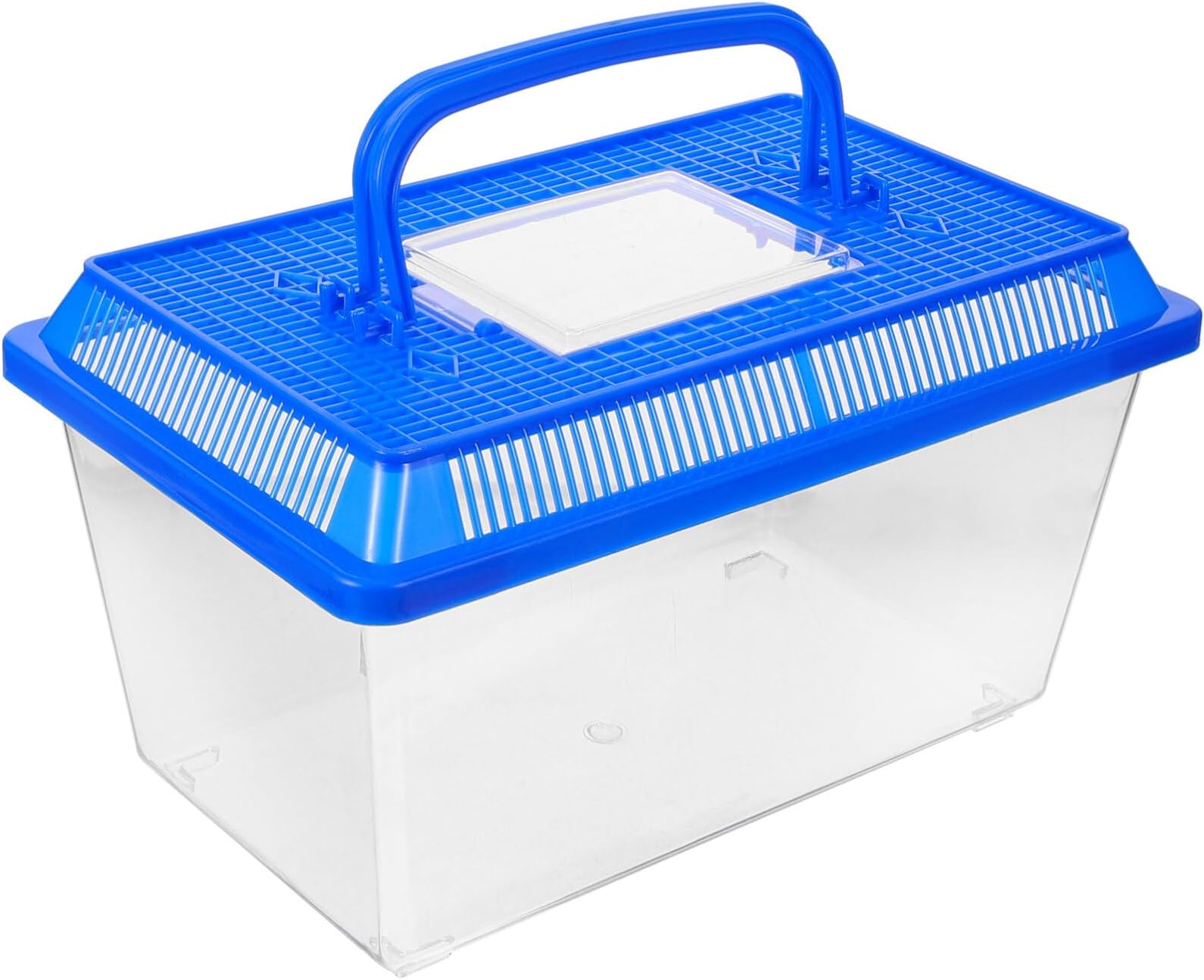 POPETPOP Turtle Tank with Platform Turtle Carrying Box Tank Practical Aquarium
