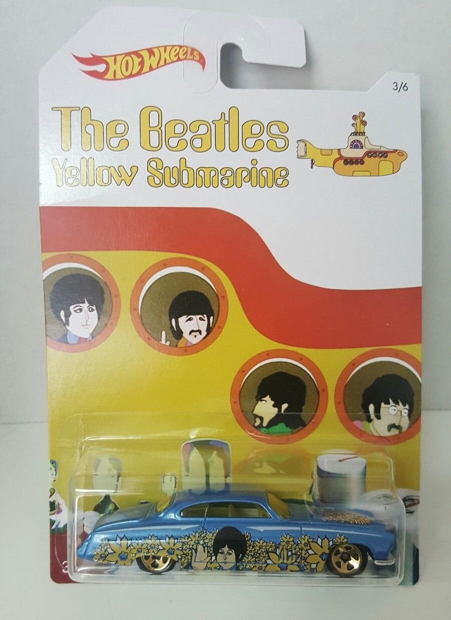 Hot wheels The Beatles Paul McCartney Fish D N Chip D car Yellow Submarine Rare