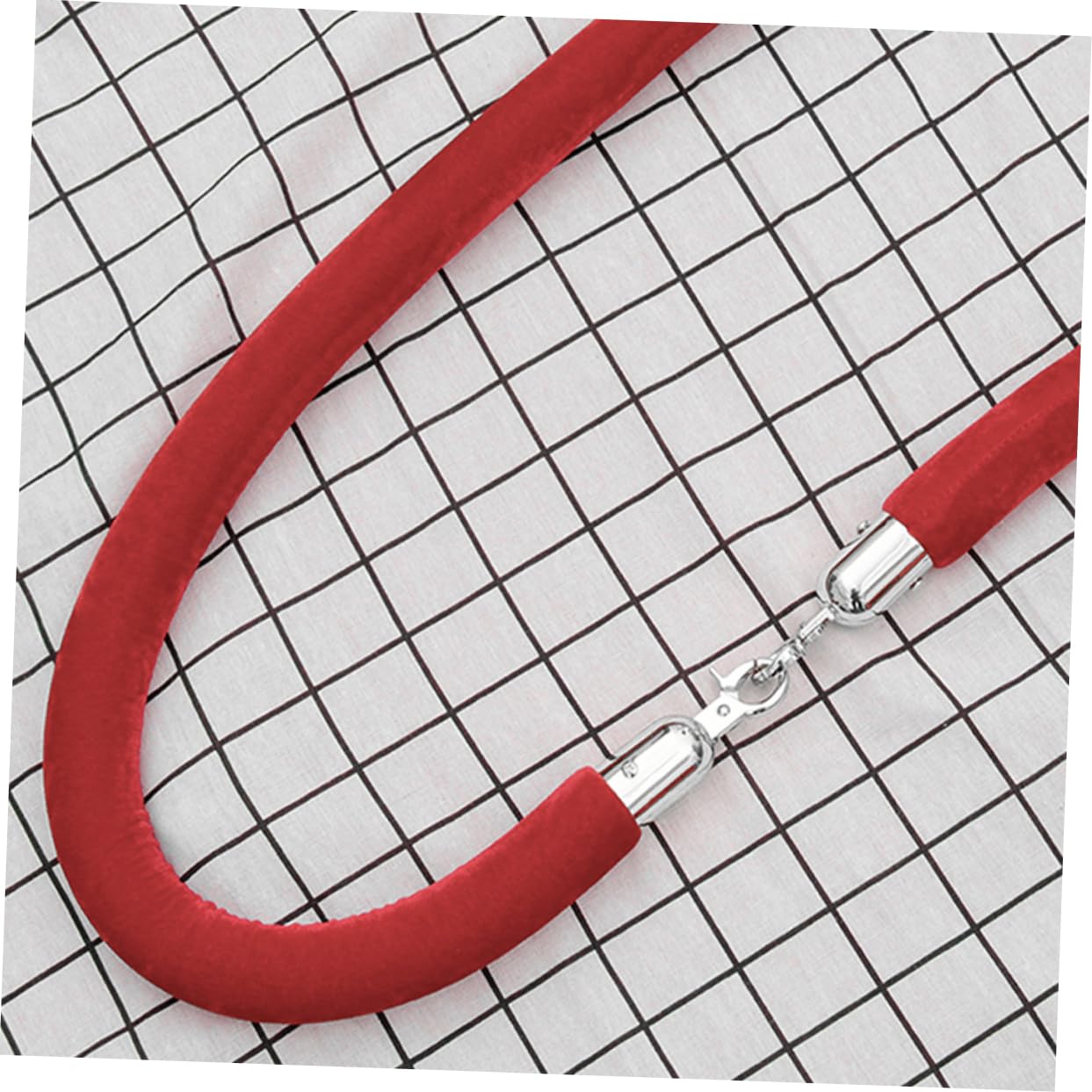 2pcs Cord Lock End Stopper Fastener for Guardrail Cords Easy Installation Elegant Design Versatile for Homes Hotels and Shopping Malls
