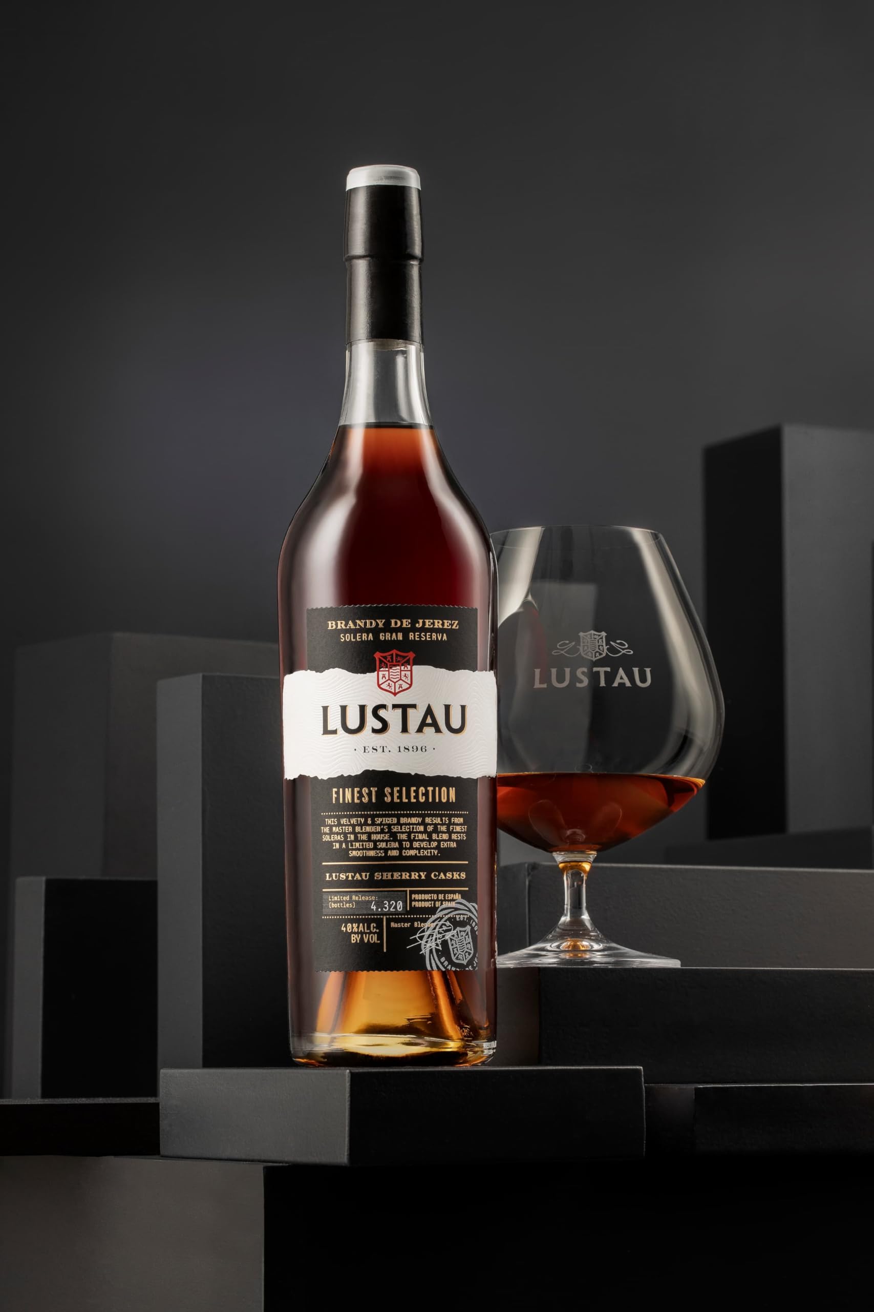 Lustau Brandy Solera Gran Reserva Finest Selection in Geschenkpackung (1 x 0.7 l)