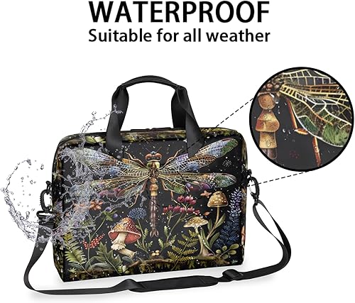 Miniatura 2 de Laptop Bag Bohemian Mandala Laptop Satchel Briefcase Adjustable shoulder Carrying for MacBook Pro 16 inch