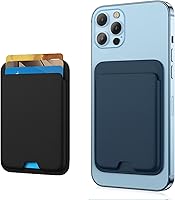 Vista 29 de Cartera magnética iLodn compatible con MagSafe para iPhone 17 16 15 14 13 12 Pro Max Air Plus, tarjetero Mag 3 Safe adhesivo para accesorios