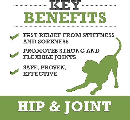 Miniatura 7 de WINPRO  Suplemento de cadera y articulaciones para perro, masticables impulsados por plasma para apoyo articular en perros de todas las razas y