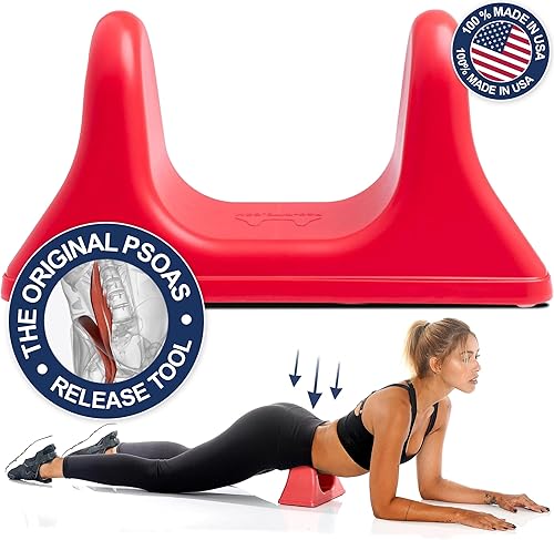Miniatura 2 de PSO-RITE Herramienta de Liberación del Músculo Psoas  Fabricado en EE.UU., Dispositivo Patentado de Masaje de Tejido Profundo para tu Espalda,