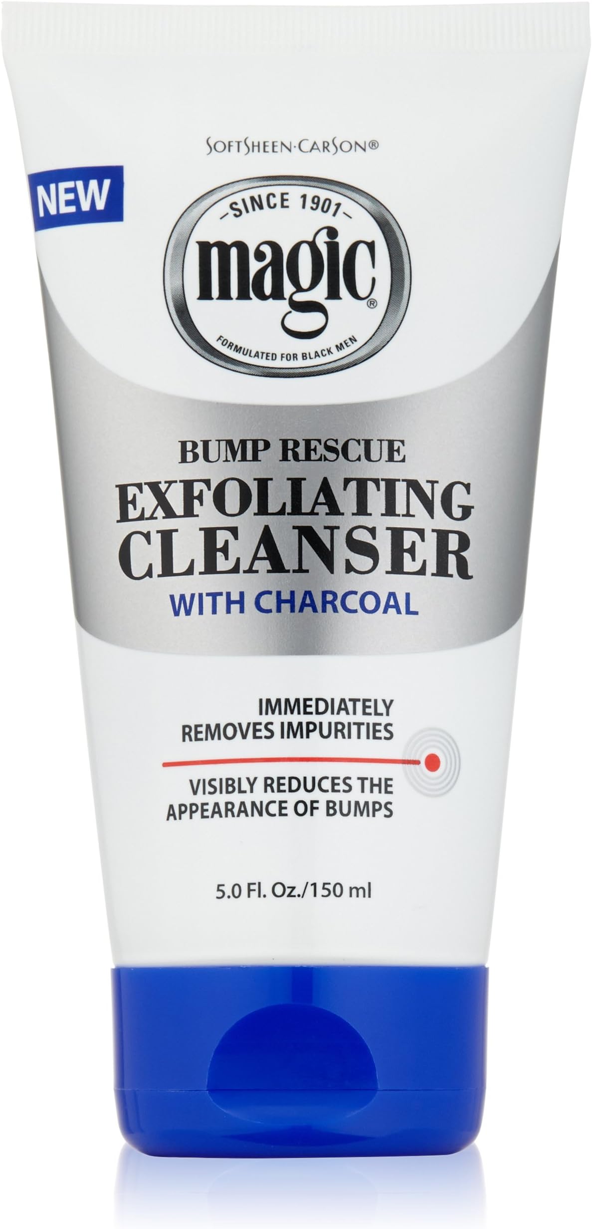 SoftSheen Magic Shave Bump Rescue Exfoliating Cleanser, 5 Fluid Ounce