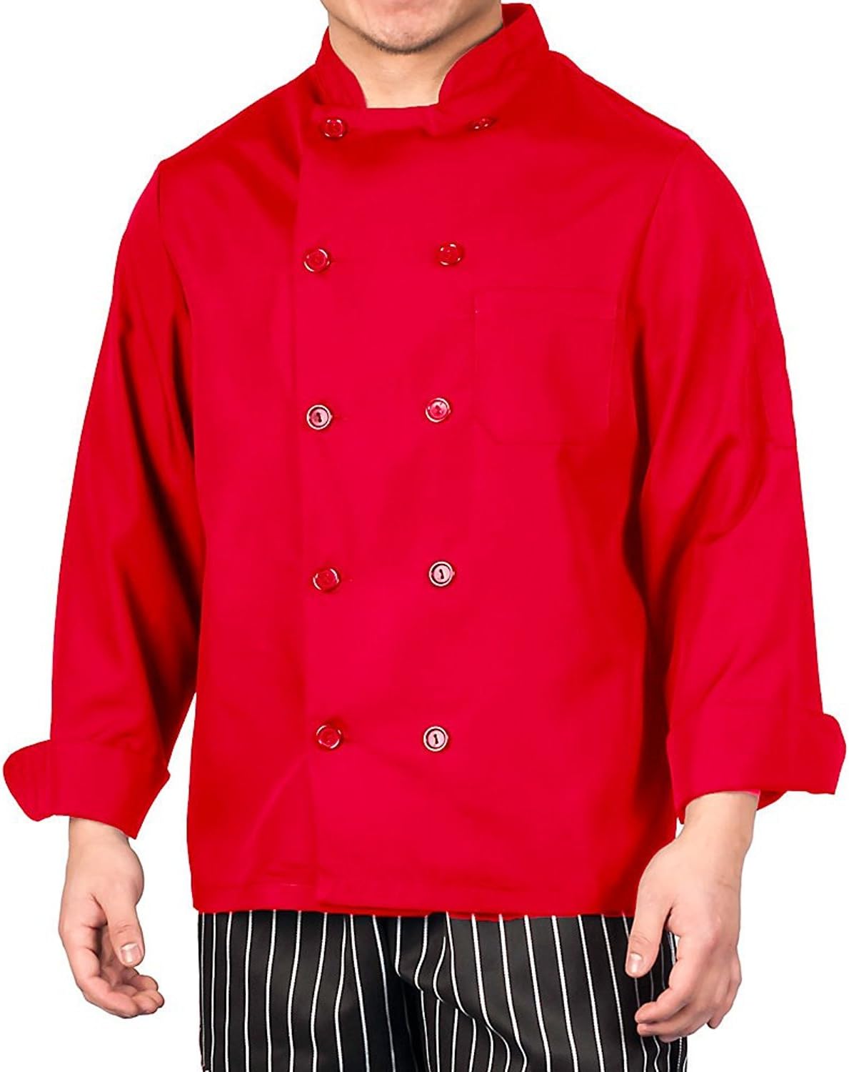 KNG Lightweight Long Sleeve Chef Coat
