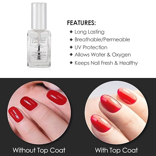 Miniatura 4 de Karma Organic Paquete de removedor de esmalte y capa base  Removedor de esmalte de uñas natural de soja lavanda (4 onzas líquidas) con capa superior