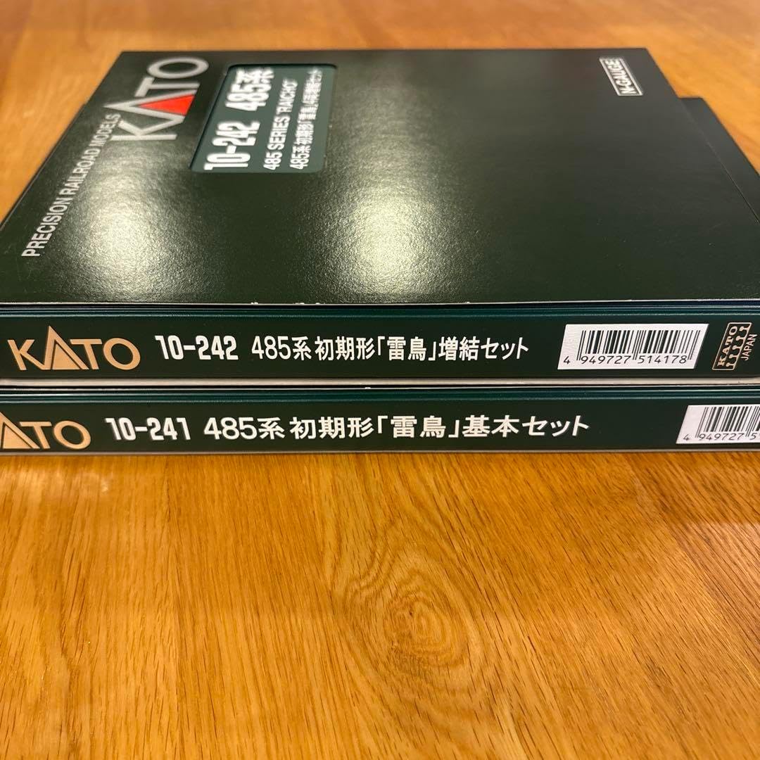 新同】 KATO 485系 初期型「雷鳥」基本増結12両フル⑥付属品未使用未