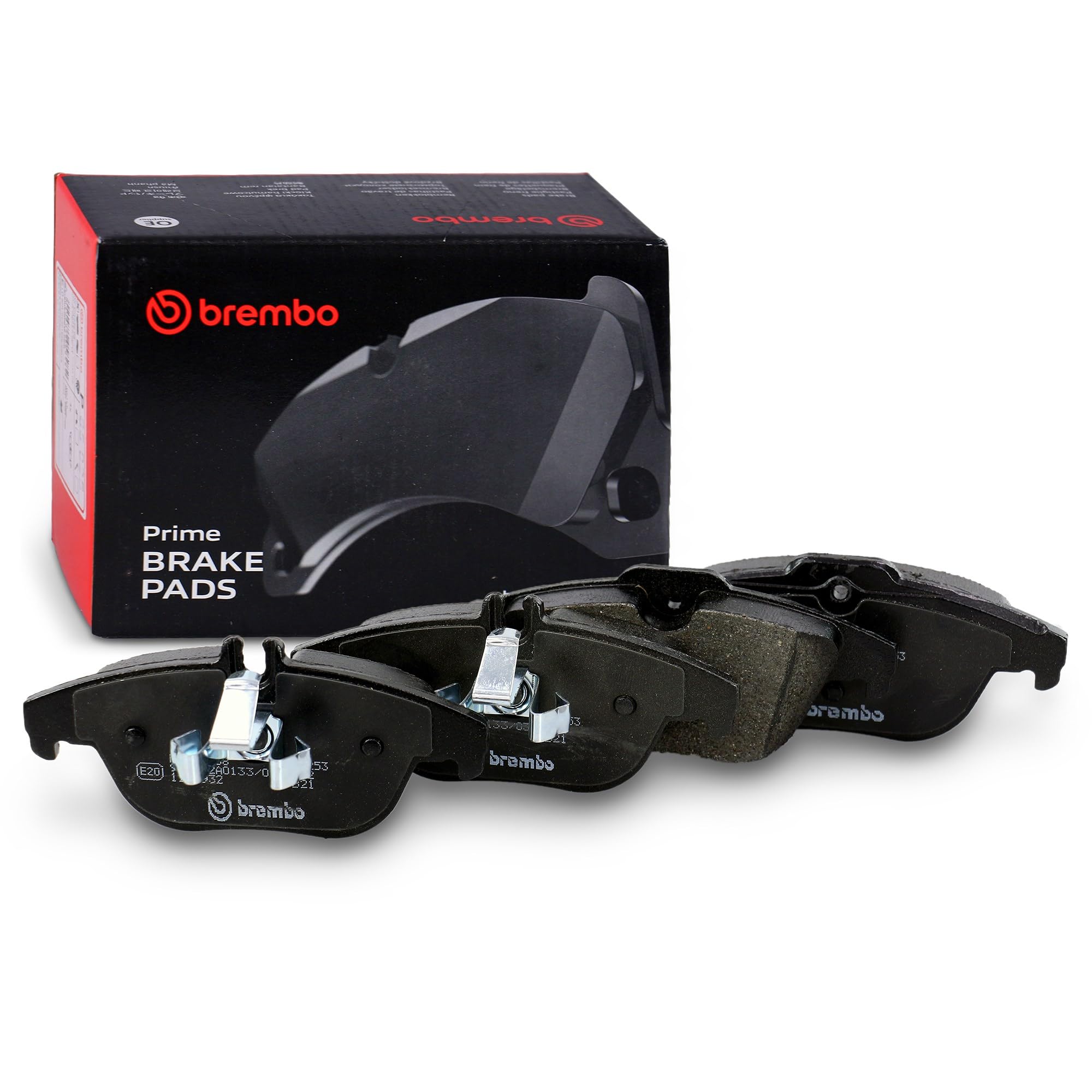 Brake Pads Set fits MERCEDES C300CDi S204 3.0D Rear 11 to 14 OM642.832 Brembo