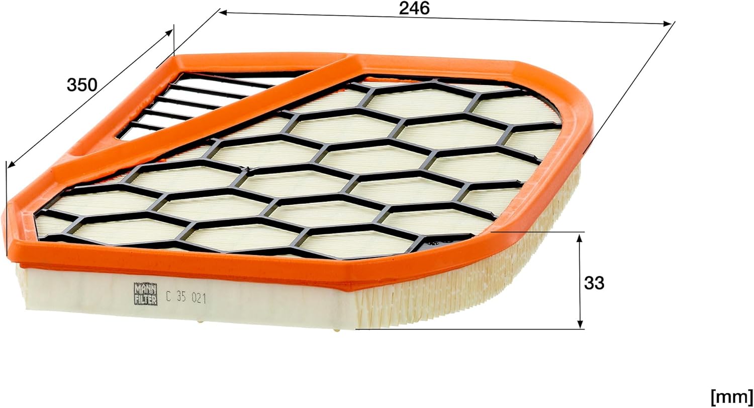 MANN-FILTER C 35 021 Air Filter for Cars and Vans