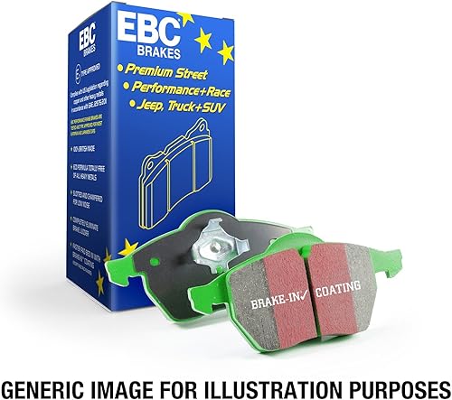 Miniatura 3 de EBC Brakes DP616962 6000 Series Greenstuff Truck and SUV Pastilla de freno