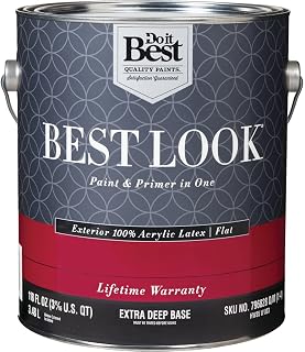 Do it Best HW35W0803-16 Best Look Paint And Primer In One Exterior Latex House Paint